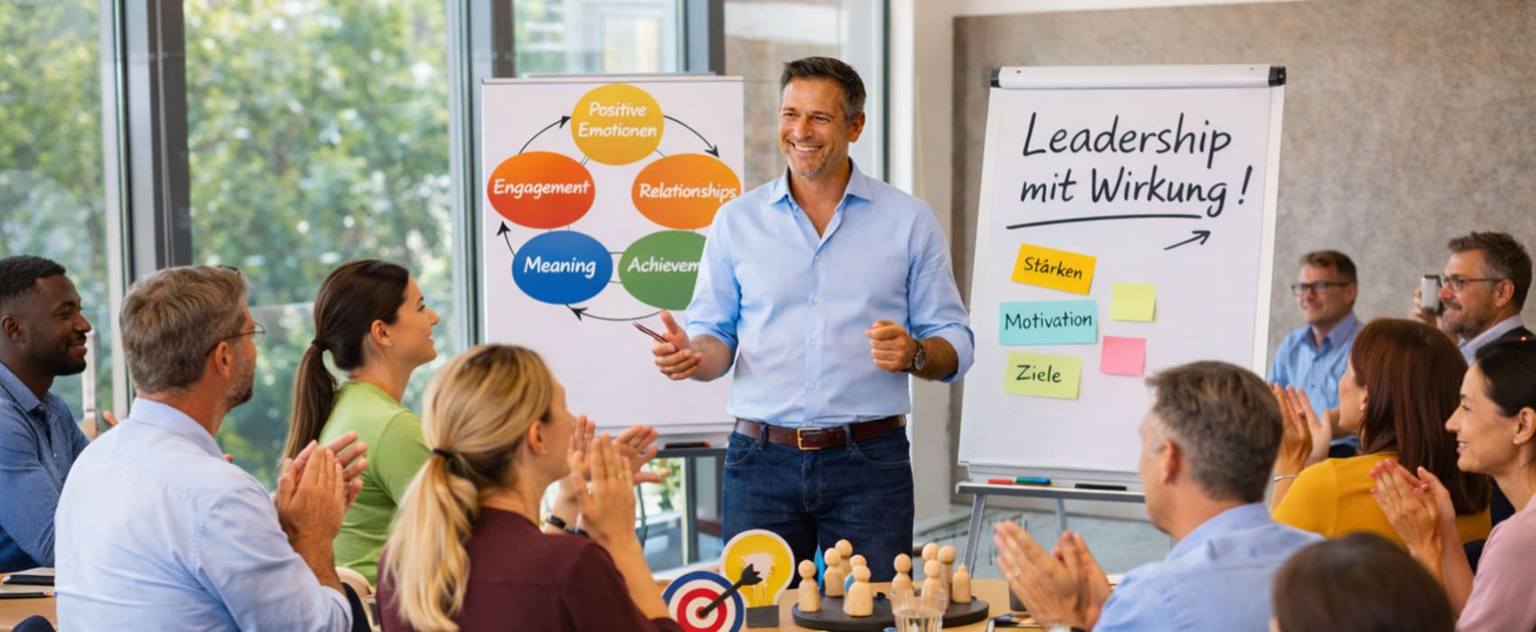 Entfalten Sie das volle Potenzial Ihres Teams – gehen Sie in Führung! Führen, begeistern, Wirkung entfalten! 